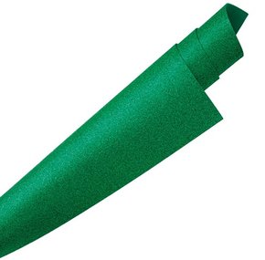 Folha E.V.A Glitter 40x60cm Verde Lyke