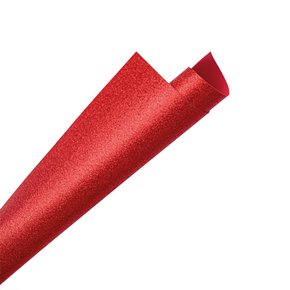 Folha E.V.A Glitter 40x60cm Vermelho Lyke