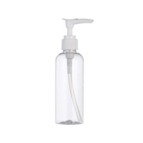 Frasco Transparente Plástico 120ml