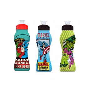Garrafa Squeeze Sleeve Marvel Comics 450 ml