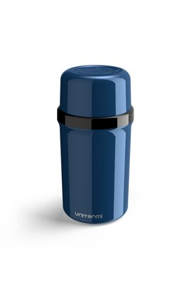 Garrafa Térmica 250ml Fano Azul Metalizado