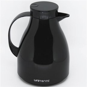 Garrafa Térmica Paris 1 Litro Com Gatilho Preta