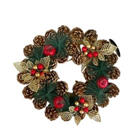 Guirlanda Natal Pinhas 30cm