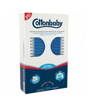 Haste Flexível Cartucho 50 Unidades Cottonbaby