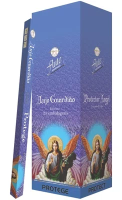 Incenso Flute Anjo Guardião Com 8 Varas