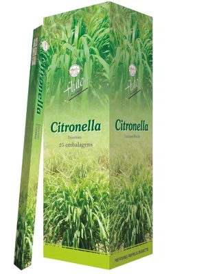 Incenso Flute Citronela Com 8 Varas