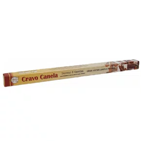 Incenso Flute Cravo e Canela Com 8 Varas