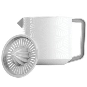 Jarra Com Espremedor 1L Cor Branco Plasvale