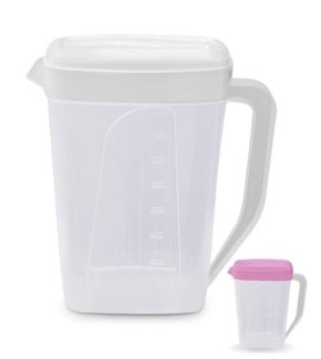 Jarra Plástica Retangular 2L Sortido