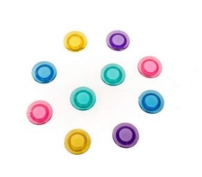 Kit Imãs Decorativos 2cm 10 Unidades