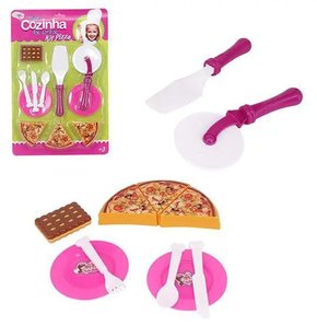 Kit Minha Cozinha Dos Sonhos Pizza 11 Peças