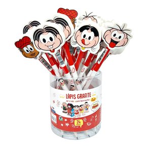 Lápis Grafite HB Sextavado Turma Da Mônica Sortidos