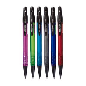 Lapiseira Escolar Plus Colorida Com Apontador 2.0mm