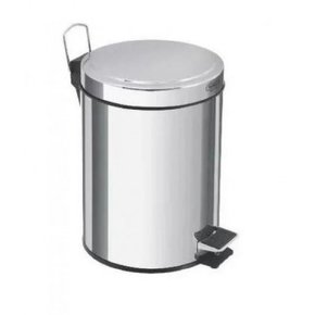 Lixeira com Pedal Inox 5 Litros