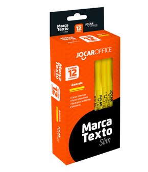 Marca Texto Slim Amarelo
