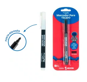 Marcador De Tecido Permanente Preto