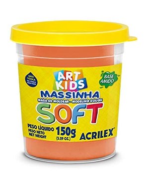 Massa De Modelar Laranja Soft 150g