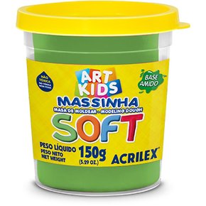 Massa De Modelar Verde Soft 150g