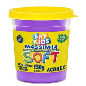 Massa De Modelar Violeta Soft 150g