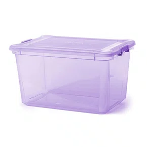 Organizador 50 Litros Transparente 57,5 cm