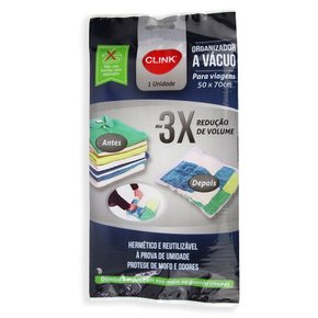 Organizador A Vácuo Plástico 50x70cm