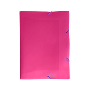 Pasta Aba Com Elástico 1/2 24,5x18cm Full Color Rosa Pink