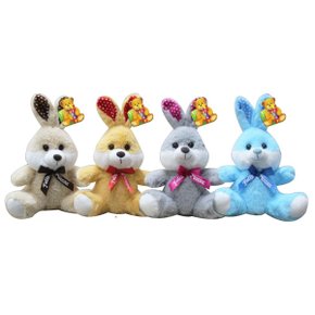 Pelúcia Coelho Páscoa 25cm Cores Sortidas