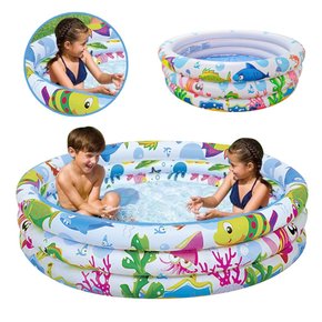 Piscina Inflável Fundo Do Mar 180L Wellmix