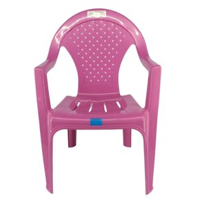 Poltrona Infantil Plástico Rosa