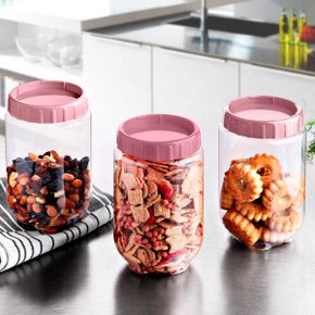 Porta Mantimentos Empilhável 1L Plasvale Sortido