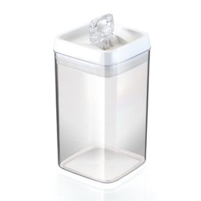 Pote Hermético Crystal Quadrado Grande 2,3L