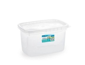 Pote Prático Retangular 2,2L Transparente