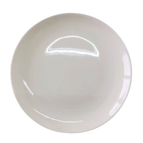 Prato Redondo 25,5cm Melamina Premium Cor Off White Bestfer