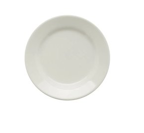 Prato Sobremesa 18cm Branco Donna Biona