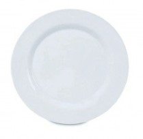 Prato Sobremesa Melamina 18cm Branco Bestfer