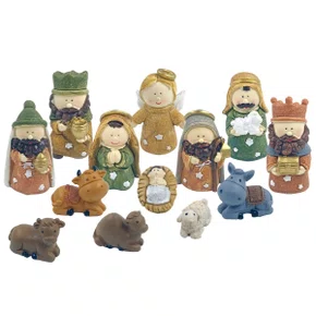 Presépio Em Resina 13 Peças