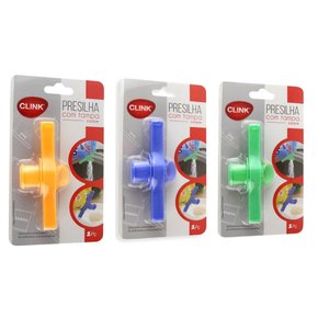 Presilha Com Tampa Plástico 11x5cm Clink
