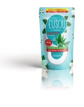 Refil Sabonete Líquido Eu Sou 400ml Antibacteriano