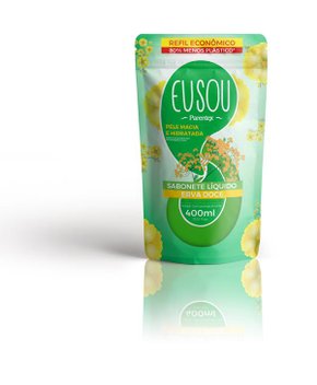 Refil Sabonete Líquido Eu Sou 400ml Erva Doce
