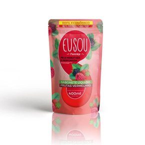 Refil Sabonete Líquido Eu Sou 400ml Frutas Vermelhas