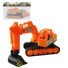 Retroescavadeira De Plástico À Fricção Jr Toys 