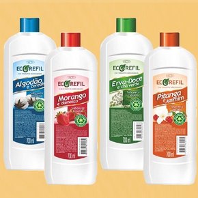 Refil Sabonete Líquido 700ml Erva Doce