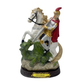Santo Em Resina São Jorge 15,5cm