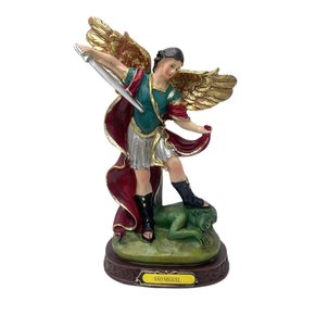 Santo Em Resina São Miguel 20cm