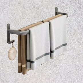 Suporte Para Toalha Parede Alumínio Sortido