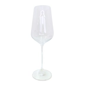 Taça Vinho Cristal 26cm Avulsa 550ml