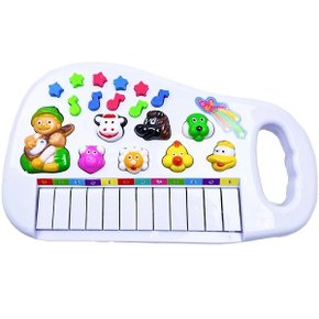 Piano Infantil Teclado Com Sons De Bicho Animais Fazendinha