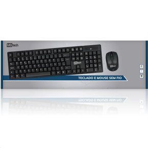 Kit Teclado E Mouse Sem Fio