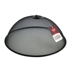 Tela Protetora Tampa De Alimentos Redonda Em Metal 30cm Clink