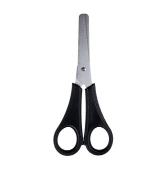 Tesoura Escolar Black Inox